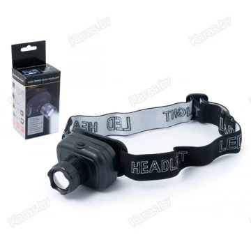 Фонарик налобный 1 лампа